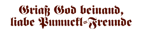 Grias God liabe Pumuckl-Freunde